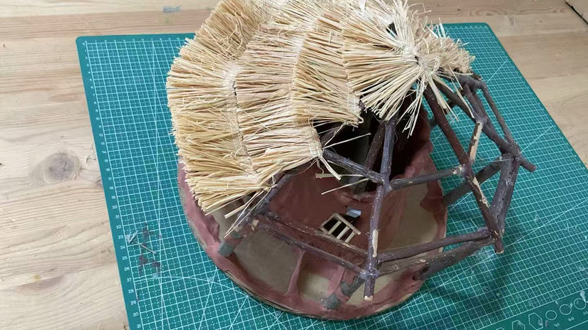 African grass house1